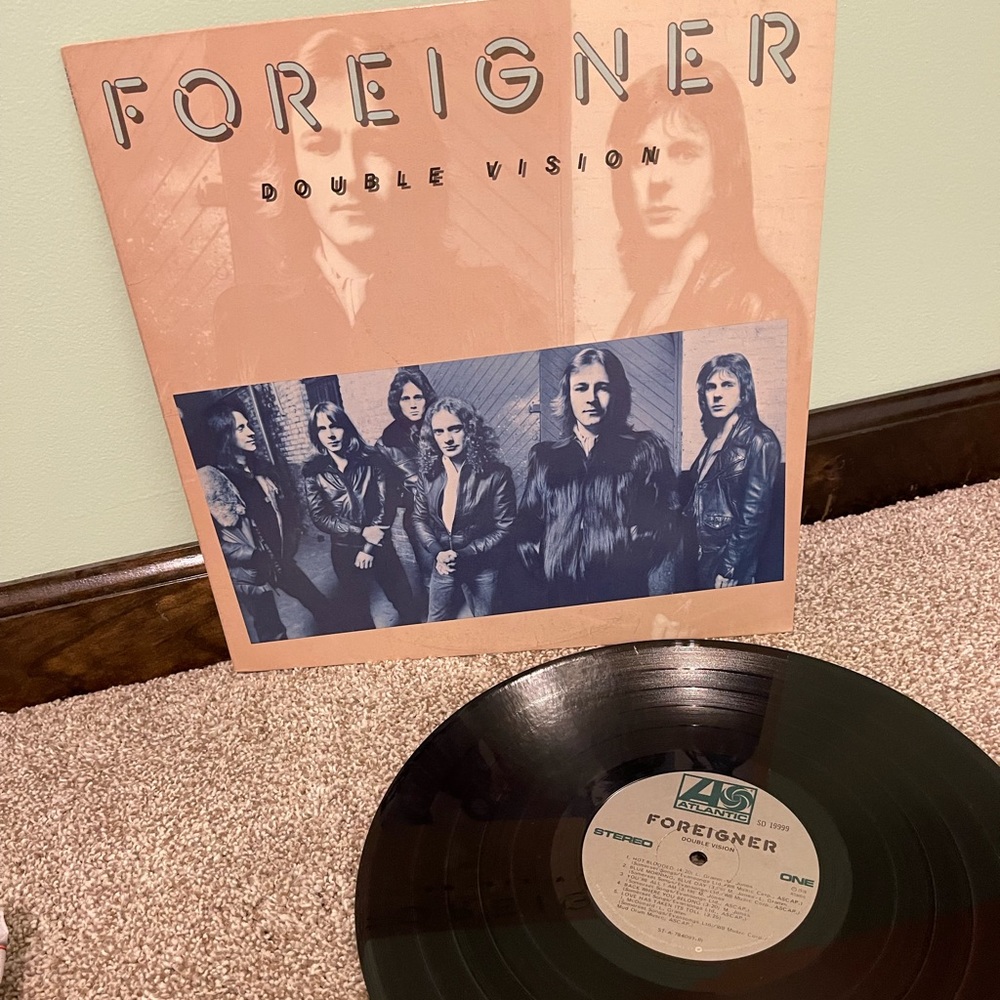 Foreigner Double Vision Original Vinyl